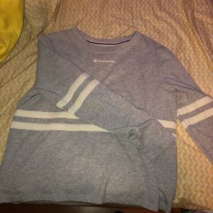 Champion Cropped Long Sleeve Shirt